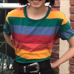 PACSUN RAINBOW SHIRT//